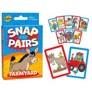 Joc de carti 2 in 1 - Ferma vesela | Chatewell imagine