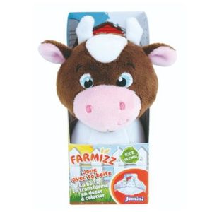 Jucarie de plus in cutie de colorat - Farmizz - Vacuta | Jemini imagine