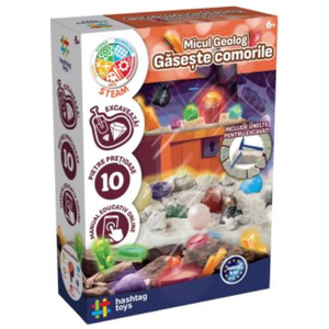 Set educativ - Micul Geolog - Gaseste comorile | Hashtag Toys imagine