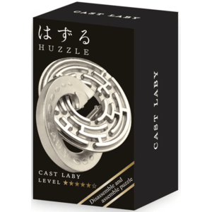 Puzzle mecanic - Mini Huzzle Laby - Silver | Hanayama imagine