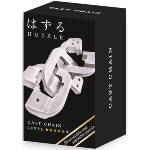 Puzzle mecanic - Mini Huzzle Chain - Silver | Hanayama imagine