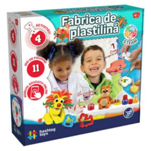 Jucarie creativa - Fabrica de plastilina cu animale | Spin Master imagine