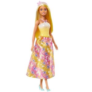 Papusa - Barbie cu parul blond si galben | Mattel imagine