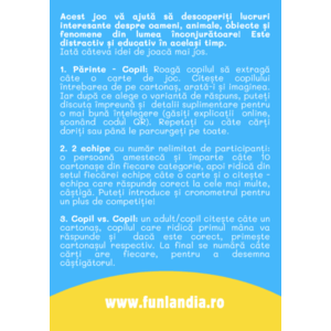 Joc educativ - Cine? Ce? Cum? | Funlandia imagine