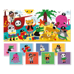 Puzzle - Baby - Pirati | Ludattica imagine