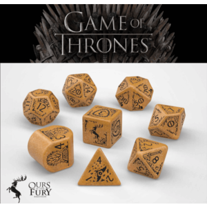 Set zaruri - Game of Thrones - Baratheon Dice Set | Q-Workshop imagine