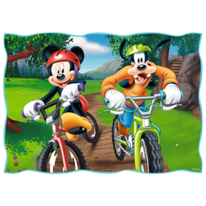 Puzzle - Disney - Mickey, Ziua Deosebita, 4 in 1 | Trefl imagine