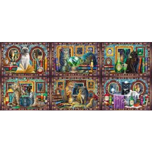 Puzzle 9000 piese - Lisa Parker - Minuni cu mustati | Trefl imagine