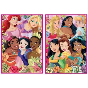 Puzzle 2x500 piese - Disney Princess | Educa imagine