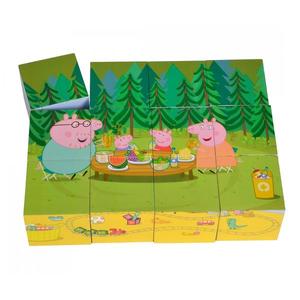 Puzzle din lemn - Peppa Pig, 12 piese | Eichhorn imagine