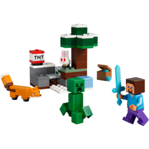 LEGO Minecraft - Steve's Taiga Adventure (21583) | LEGO imagine