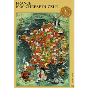 Puzzle clasic 1000 piese - Franta | Water & Wines imagine