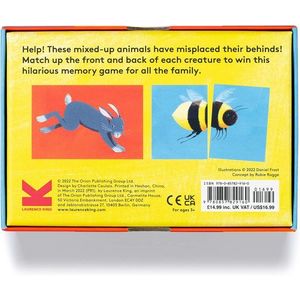Joc - Find My Behind. An Animal Memory Game | Laurence King Publishing imagine