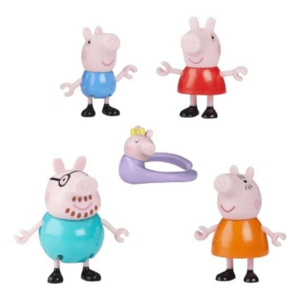 Set 5 figurine - Peppa Pig - Familia Peppa | Hasbro imagine