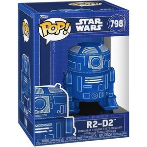 Figurina R2-D2 (Blueprint) - Pop! Star Wars - Funko | Funko imagine