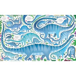 Puzzle - Dinosaurs, 300 piese | Usborne Publishing imagine