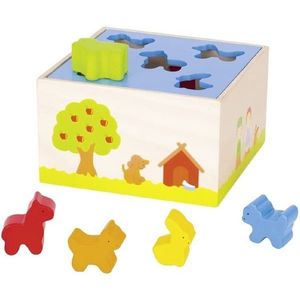 Jucarie din lemn - Sortbox Farm Animals | Goki imagine