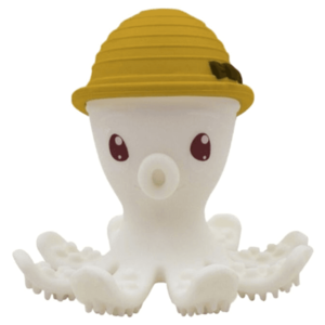 Inel gingival - Ollie Octopus - Curry | Mombella imagine