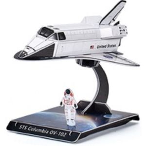 Puzzle 3D 23 piese - Naveta spatiala | CubicFun imagine