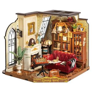 Puzzle 3D - Casuta Catherine s Living Room | Robotime imagine