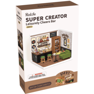 Puzzle 3D - Minicasuta - Leisurely Cheers Bar | Robotime imagine