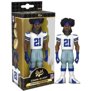 Figurina - Vinyl Gold - NFL - Cowboys - Ezekiel Elliott | Funko imagine
