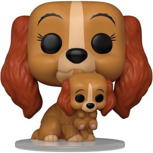 Figurina - Pop! - Disney Lady & the Tramp: Lady with Puppy | Funko imagine