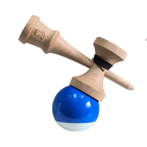 Kendama - Knight - Super Sticky Paint, Big Cups - Blue/White | Knight imagine