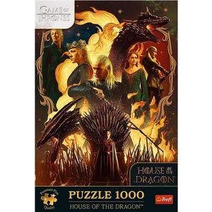 Puzzle 1000 piese - Premium Plus - Game of Thrones - Casa Dragonului | Trefl imagine