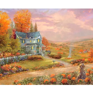 Puzzle 500 piese - Toamna la Dealul merelor | Schmidt imagine