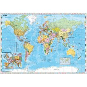 Puzzle 1500 piese - The World | Schmidt imagine