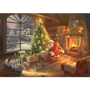 Puzzle 1000 de piese - Thomas Kinkade - Santa Claus | Schmidt imagine