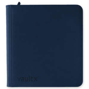 Binder TCG - 12-Pocket Exo-Tec - Vault X (Navy Blue) | Vault X imagine