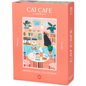 Puzzle - Cat Cafe | Balvi imagine