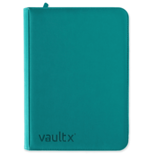 Binder TCG - 9-Pocket Exo-Tec - Vault X (Turquoise) | Vault X imagine