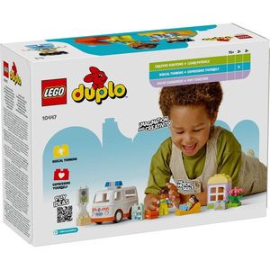 LEGO Duplo - Ambulanta si sofer (10447) | LEGO imagine