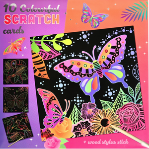 Set 10 Planse colorate de razuit - Fluturi | Wins Holland imagine