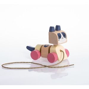 Jucarie din lemn - Cubika - Prietena mea Pisicuta - Pastel | Cubika imagine