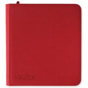 Binder TCG - 12-Pocket Exo-Tec - Vault X (Red) | Vault X imagine