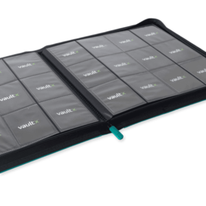 Binder TCG - 12-Pocket Exo-Tec - Vault X (Turquoise) | Vault X imagine