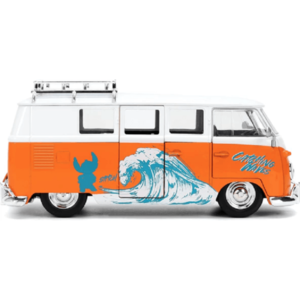 Masinuta metalica cu figurina - Stitch & Volkswagen 1961 | Jada Toys imagine
