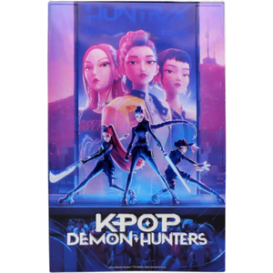 Placa decorativa - Demon Hunters - Key Art | Cinereplicas imagine