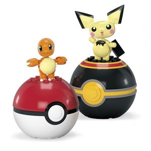 Set 2 figurine - Pokemon - Charmander + Picachu | Mattel imagine