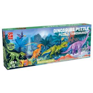 Puzzle pentru copii 200 piese - Dinozauri | Hape imagine