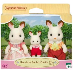 Set 3 figurine - Sylvanian Families - Chocolate Trio | Epoch imagine