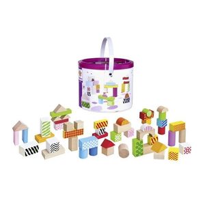 Set joaca din lemn - Blocuri de constructie | Eichhorn imagine