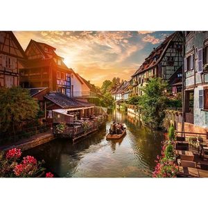 Puzzle 1000 piese - Photo Odyssey - Little Venice in Colmar, France | Trefl imagine