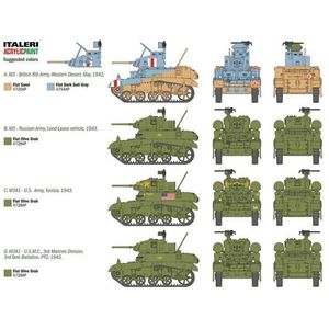 Kit de construit - Tanc M3/M3A1 Stuart | Italeri imagine