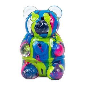 Jucarie senzoriala - Inkerz Teddy Bear Paint Sensory Toy (mai multe culori - pret pe bucata) | Keycraft imagine