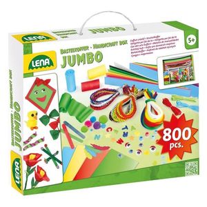 Set creativ - Handicraft box - Jumbo, 800 piese | Lena imagine